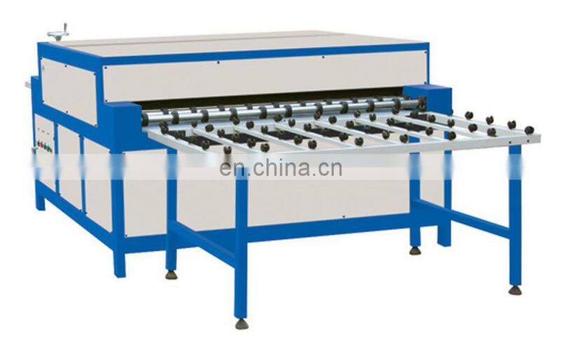 Double glazing glass rubber application table Machine