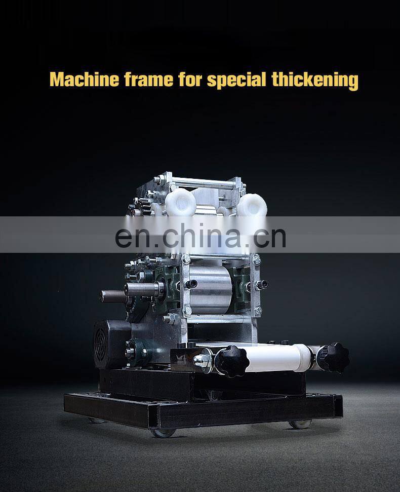 Commercial Flour Tortilla Dumpling Wrapper Skin Making Machine