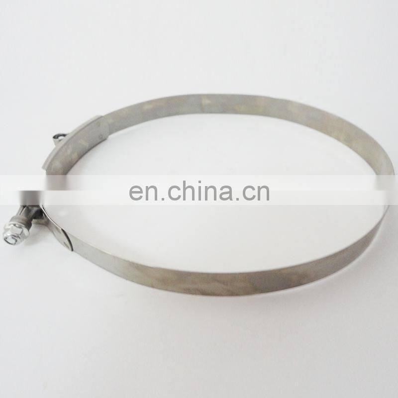 Genuine quality diesel engine spare parts stainless steel 140314 T-Bolt Clamp for truck