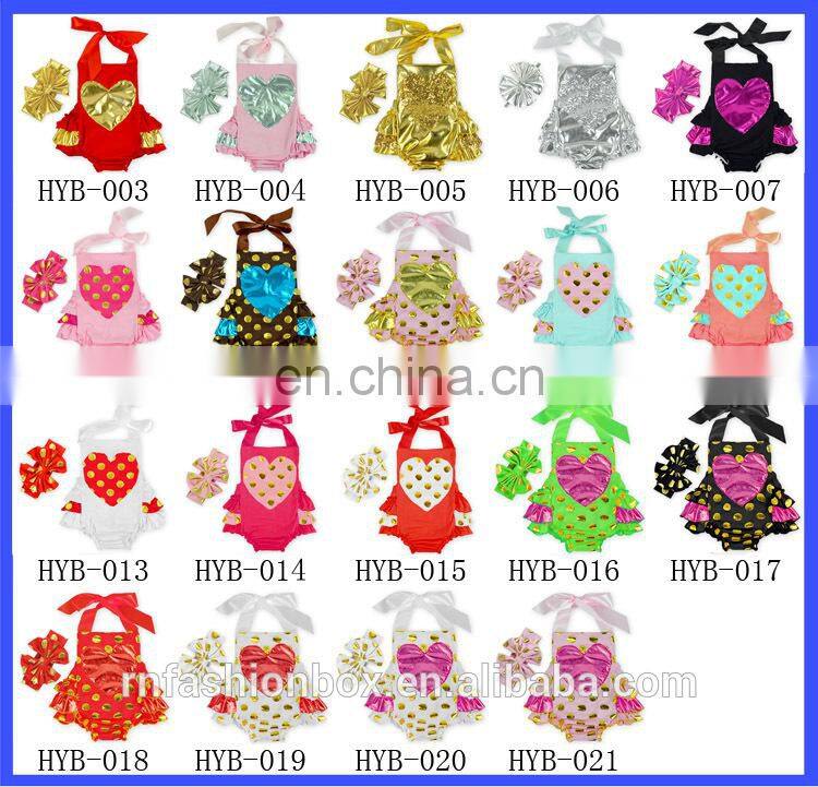 2019 Cheap Infant Clothing Rompers Print Cardioid Design Totter Baby Costumes Rompers Clothing