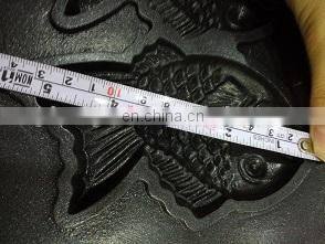 new products !china supplier 24 pieces Nontick Korea waffle make fish shapes machine