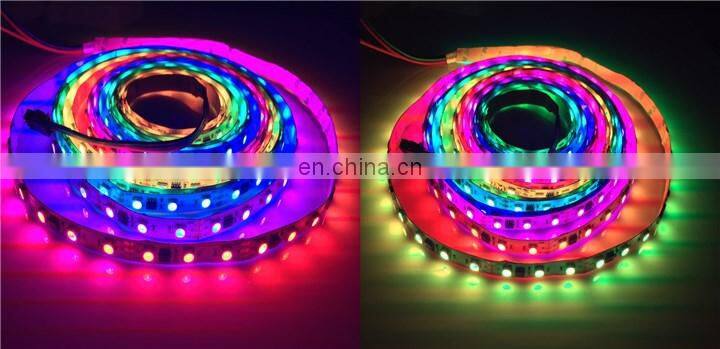 Adressable dotstar led strip 5050 RGB 2812b led digital strip