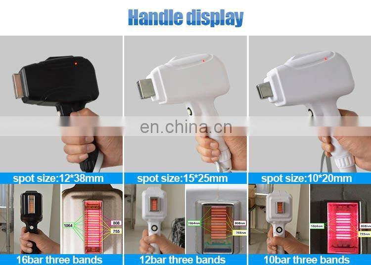 hot sales Germany device 808 diode laser hair removal Q switched Nd YAG laser tattoo removal for spa