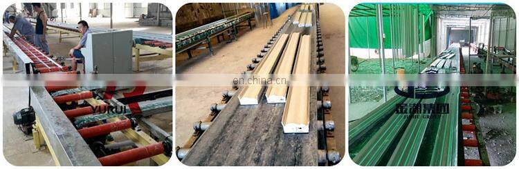 Full automatic gypsum cornice molding machine, gypsum cornice making machine