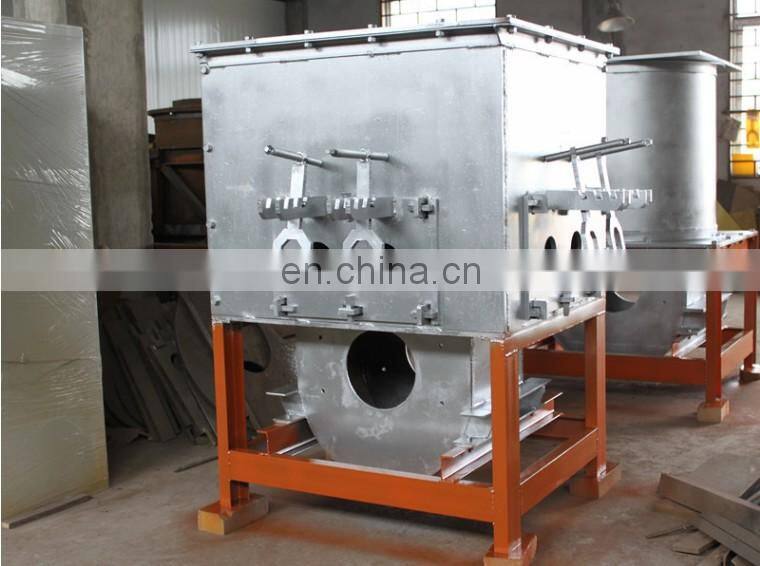 Horizontal continuous casting machine for copper/brass scrap