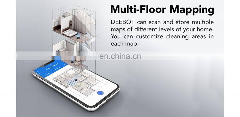 Wholesale ECOVACS DEEBOT 2 in 1 Wet and Dry Smart Cleaning OZMO 950 Robot Electric Vacuum Cleaner