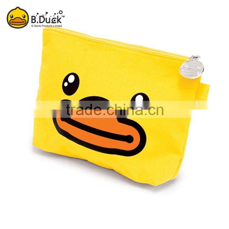 Animal printing cosmetic bag plain canvas women use nylon cosmetic bag