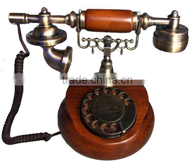 antique or ancient ratory telephone