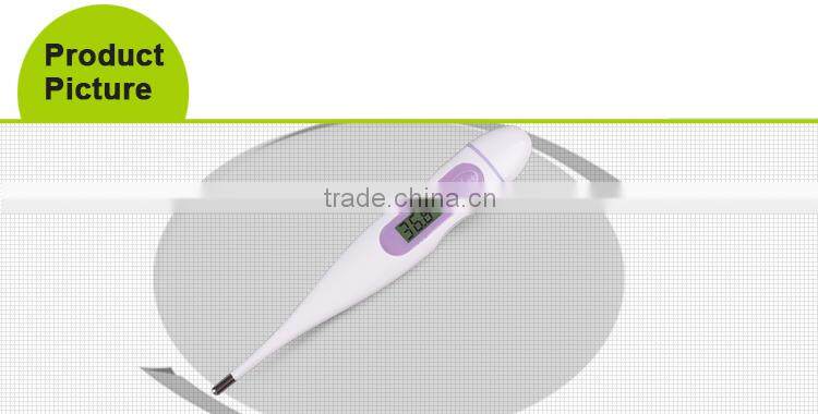 ROHS ,EMC,EN12470-3,Reach,CE approved LCD display clinical water-proof professional big digital thermometer