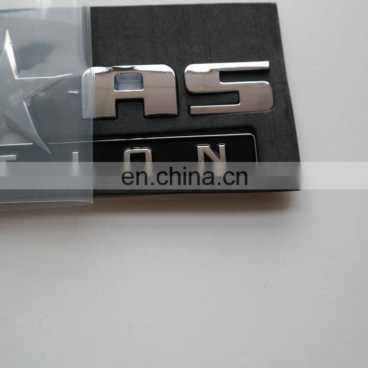 Custom ABS Nameplate Trunk 3D Sticker Car Tailgate Emblem For Chevrolet