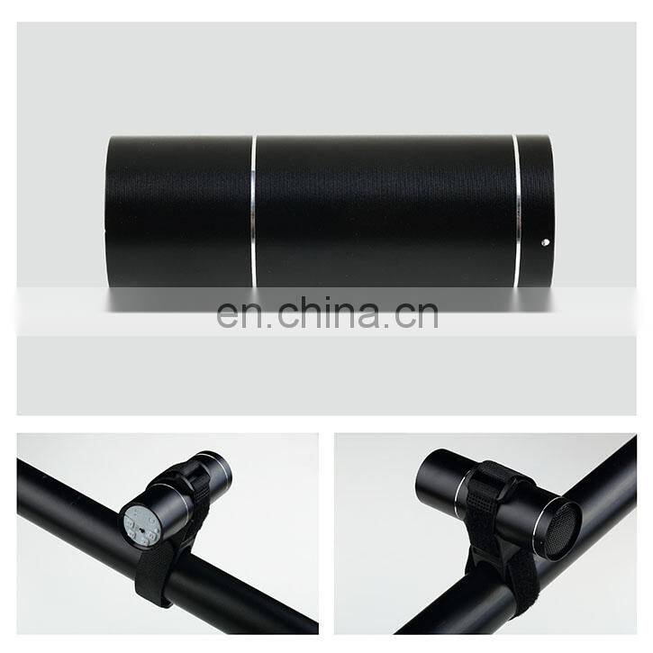 Sport Bicycle Bike Mini FM TF MP3 Player Music Speaker Sound Box Black