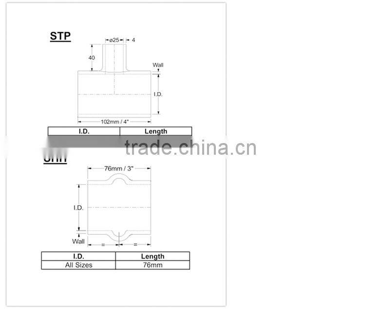 auto car parts GT elbow reducing silicone hose