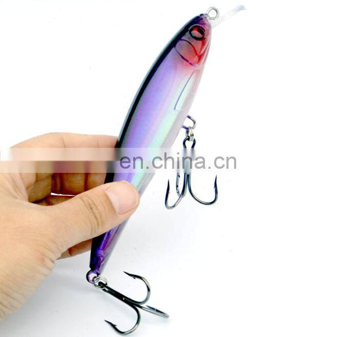 Amazon 16cm 45g ABS Plastic Saltwater Deep Sea Fishing Lures Treble Hooks Fish Bait For Tuna jackall lures