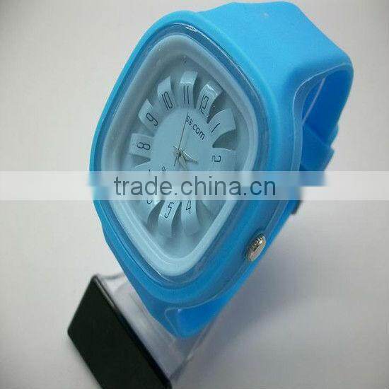 TM-2808 colorful fashion jelly silicon watch bracelet watches