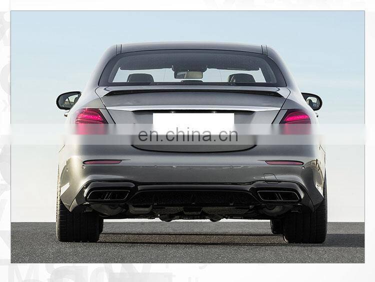 GBT drop shipping auto tuning parts body kits for mercedes e class e63 amg w213 facelift for amg body kit for e class w213 amg