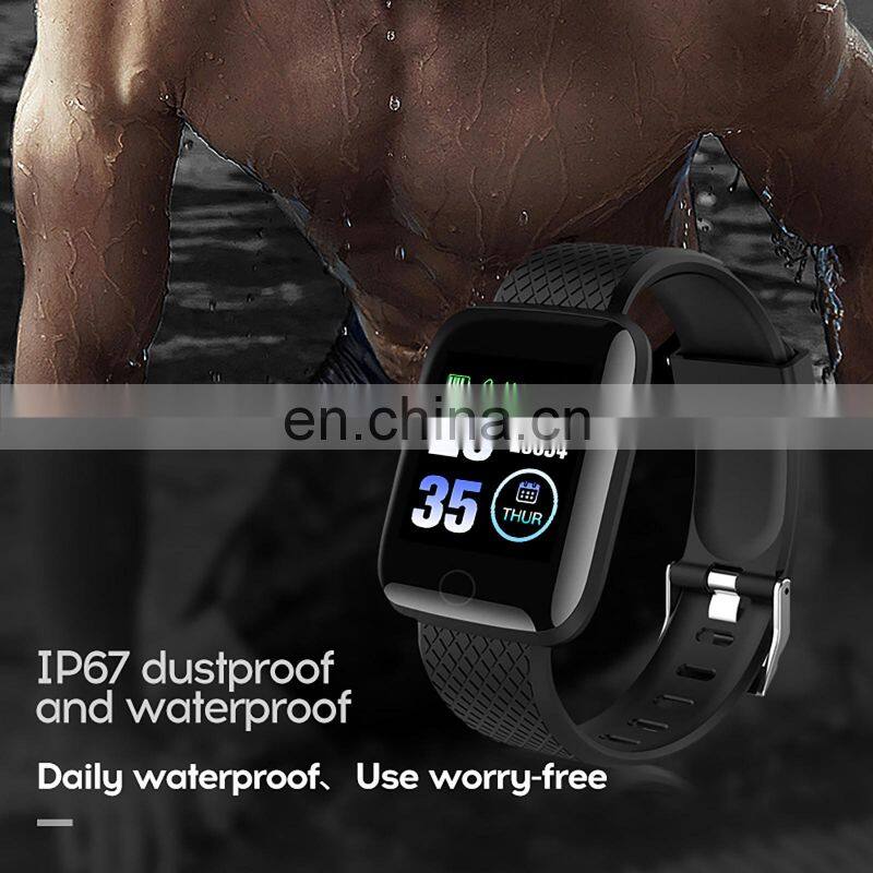 Smart Watch 116PLUS Luxury Man Sport Smartwatch Silicone Fitness Tracker smart watch band sport watch smart