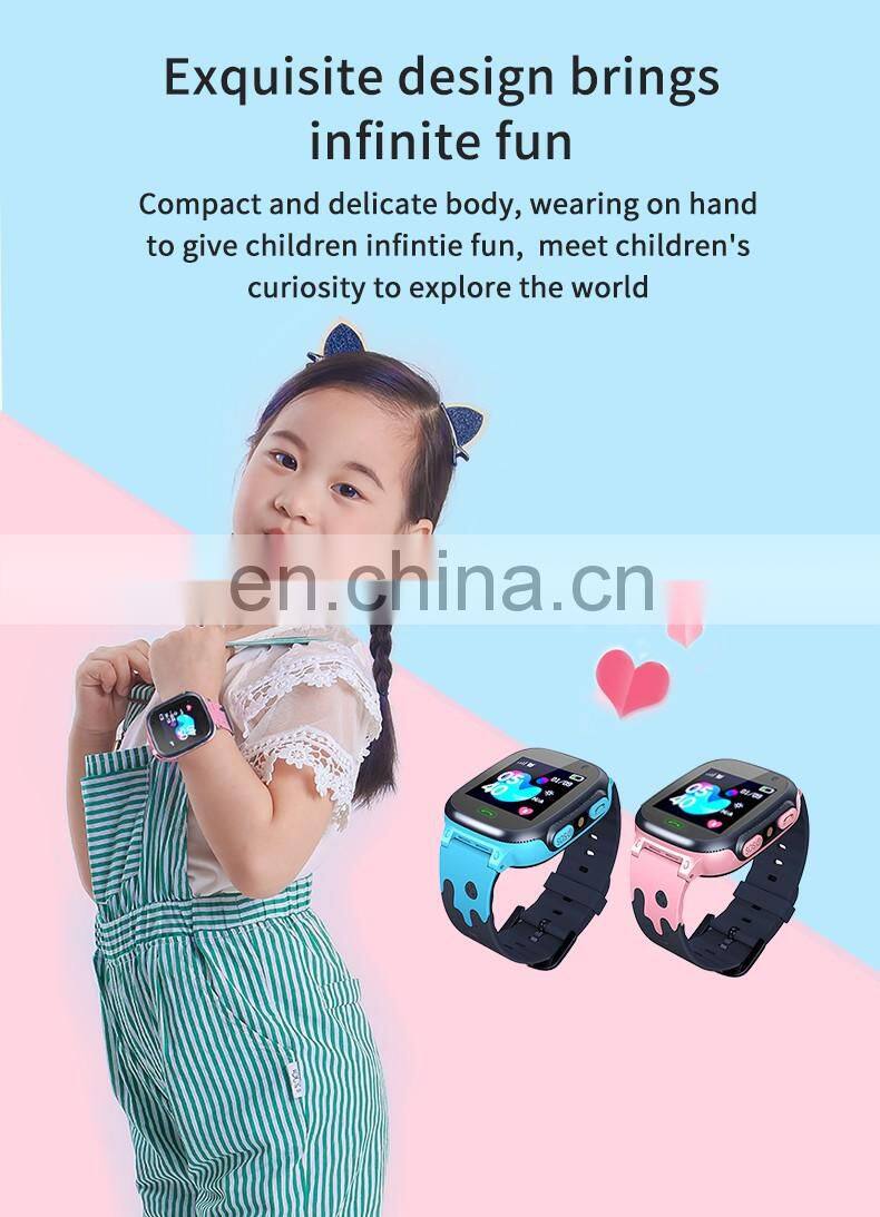 Waterproof children kids gps baby smart watch sim card
