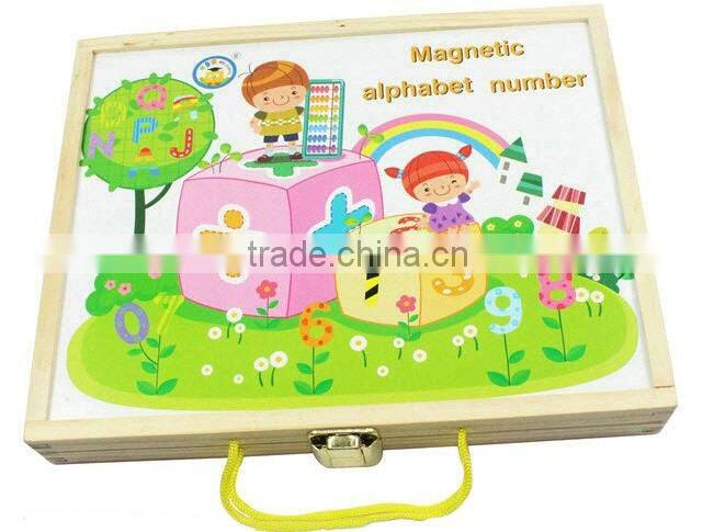 2016 New Kids Games Magnetic Letters Kids Toys Magnetic Board Educational Toys for kids
