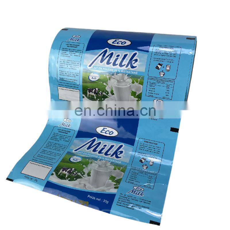 Good quality custom sachet packaging roll film for sea salt