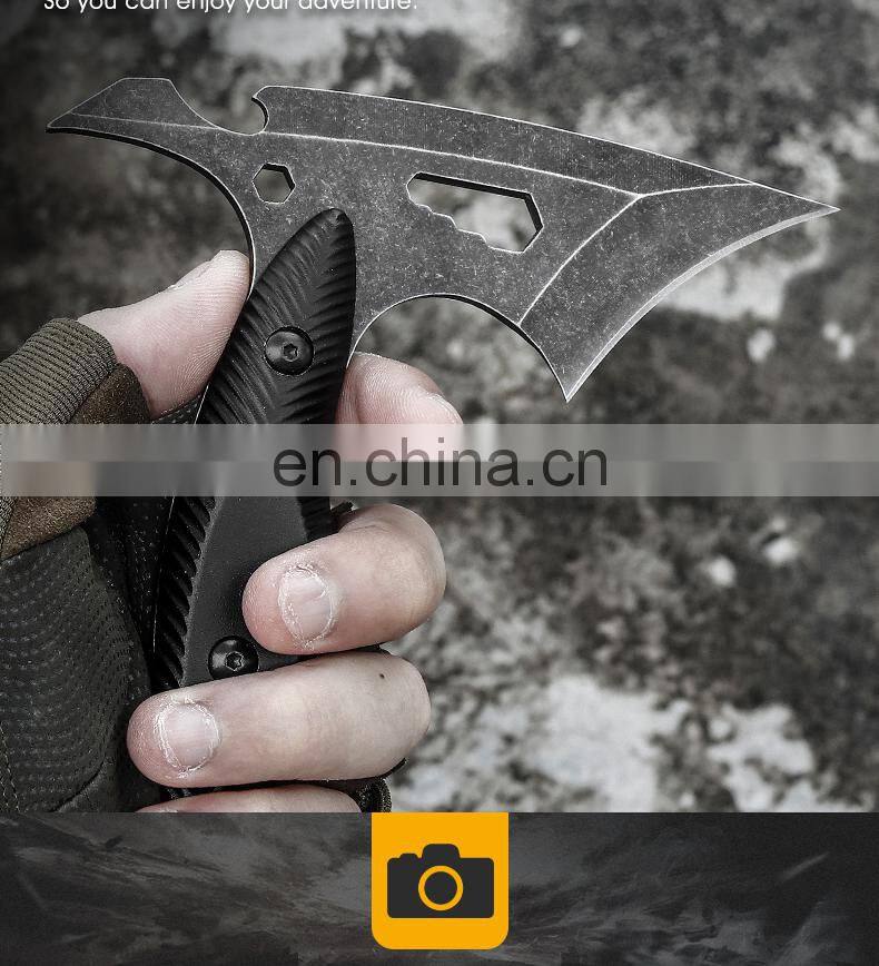 New outdoor equipment tool axe multi-function field axe knife high hardness portable small axe manufacturer direct sale