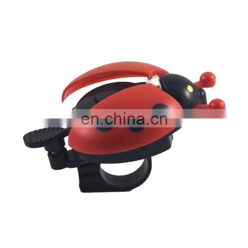 Aluminum Alloy Bicycle Bell Ring Lovely Kid Beetle Mini Cartoon Ladybug Ring Bell For Cycling Bicycle Bike Bell