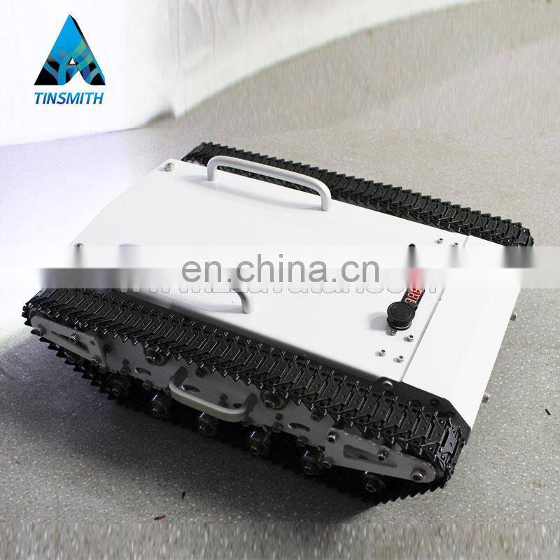 Hot selling remote control Intelligent robot AVT-3T wireless camera Wifi Robot tank Chassis car inspection robot chassis