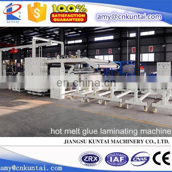 Hot Melt Glue Fabric/Nonwoven/Film Bonding machine
