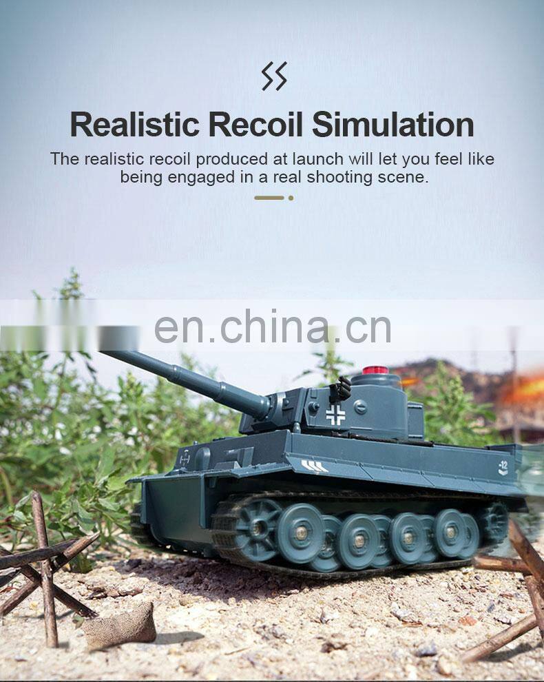 2022 JJRC Q85 Battle Tank 1/30 2.4G Remote Control Programmable Crawler Tank Car Sound Effects Military Tank Model Toys Gift 1 b