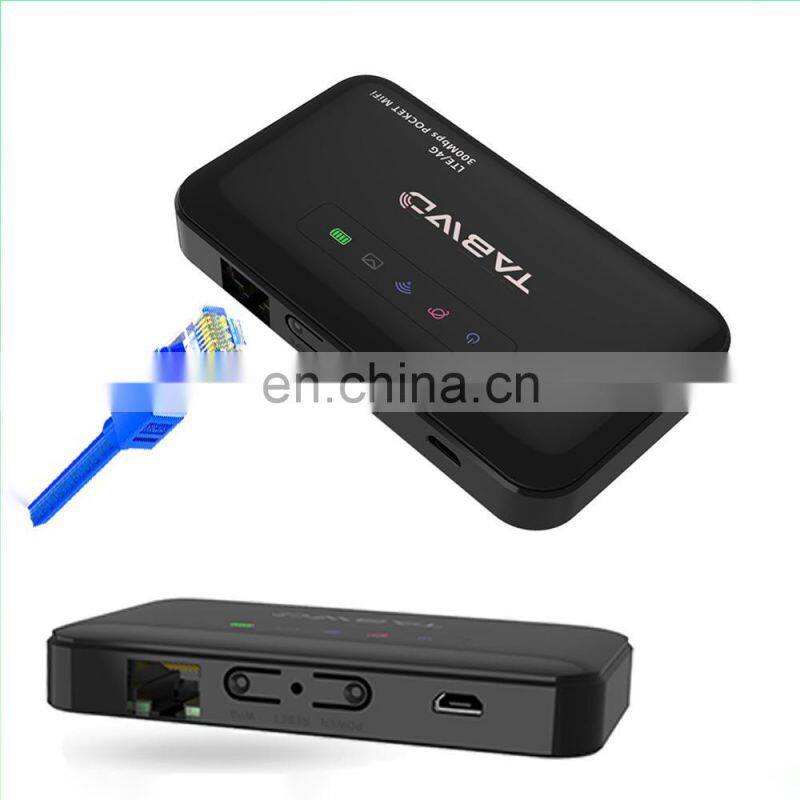 ALLINGE MDZ176 Unlocked E5885 Pocket Wifi Router 4G VPN Wireless Router with Sim Card Support RJ45 Port