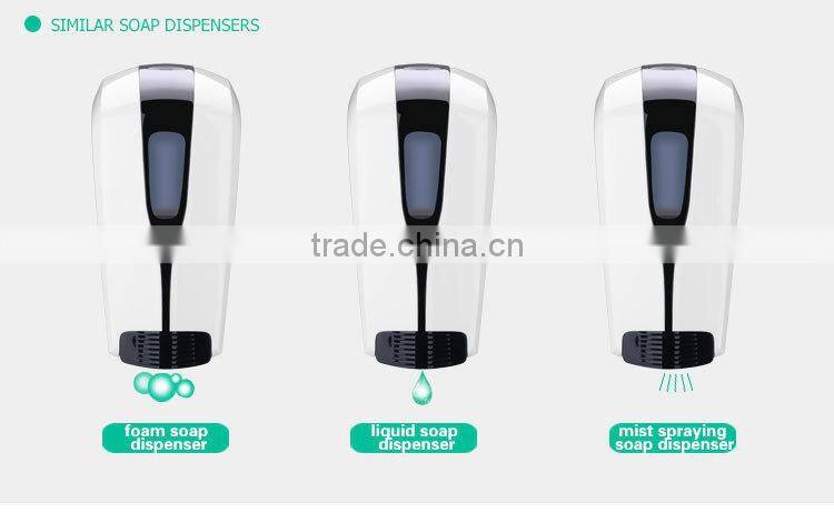 Hanging hospital manual 500mL disinfectant dispenser / refillable mist spraying hands wash machine YK2580-A