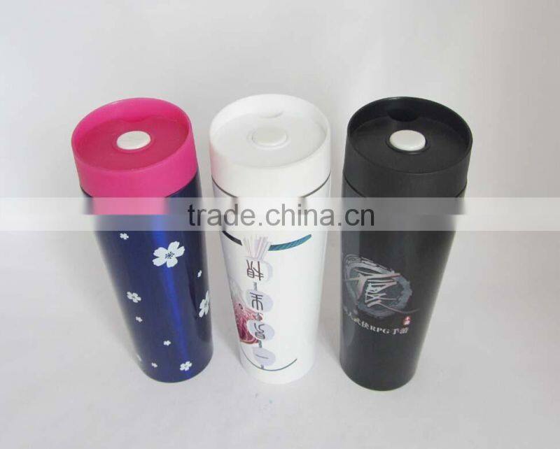 NEW DESIGN 350ml stainless steel vacuum flask keeps drinks hot and cold