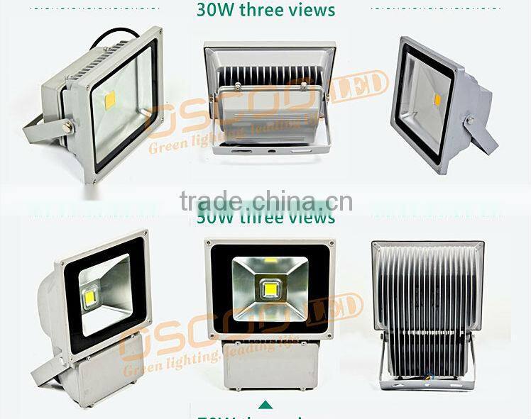 White Cover Outdoor 30W RGB LED Floodlight