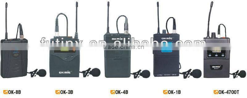 OK-88R UHF PLL 8 channels wireless microphone(wireless module)