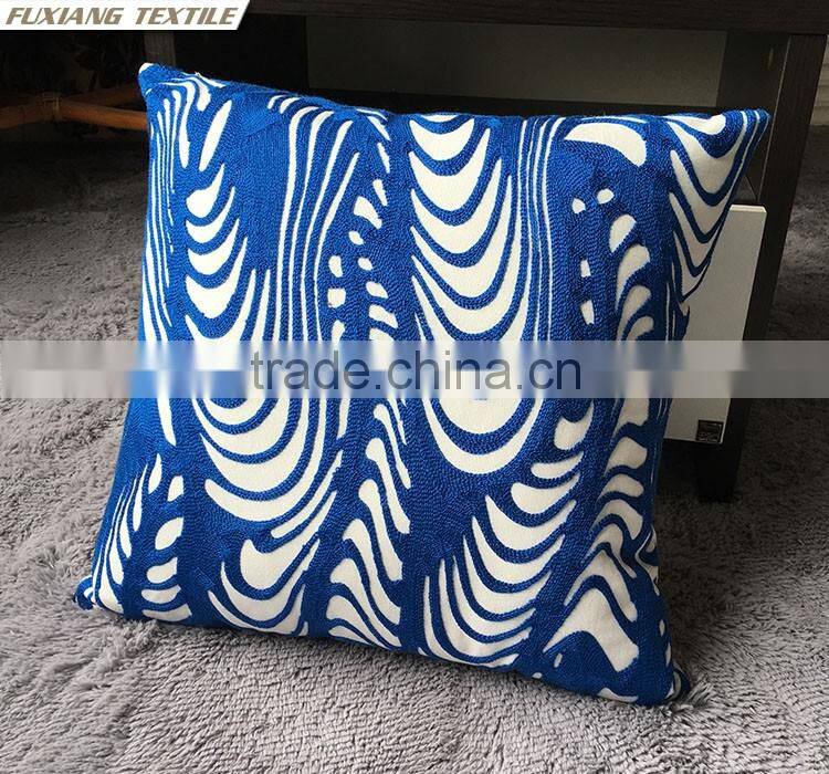 Crewel Embroidery Pillow