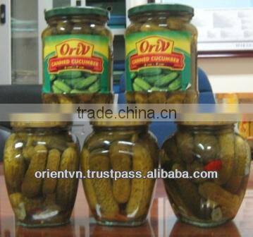 Best Selling Vietnamese Gherkins in brine