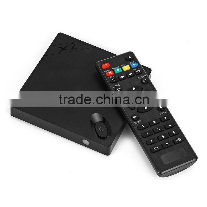 Original cool Beelink X2 iptv AII WINNER H3 Quad-core 1G/8G H.265 X2 android4.4 tv box 1080P set top box Beelink X2