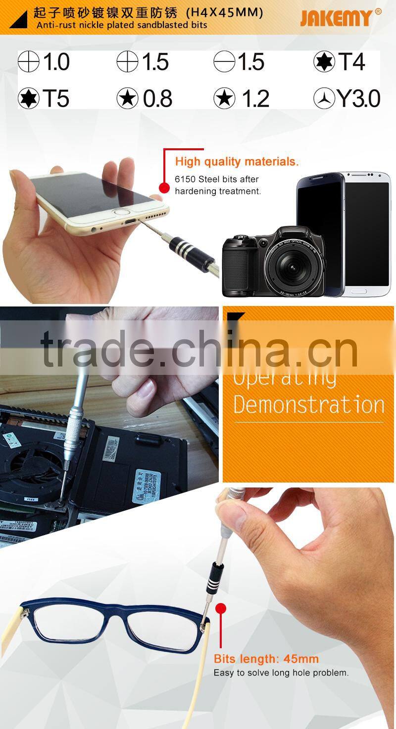 Factory Price 10 in 1 Aluminum Deep Screwdriver Set