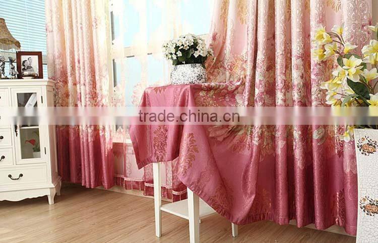 New design professional polyester curtain design new model