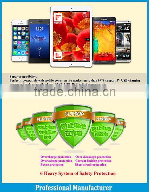 12000mah phone power bank charger/power box/recharger bank with big display