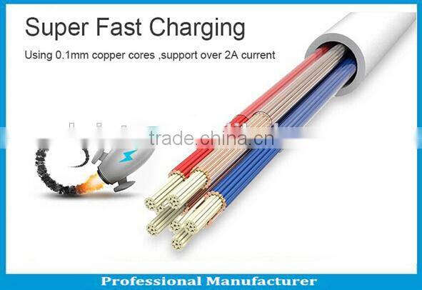 Remax New design fabric braided USB data cable 2.1A for Micro