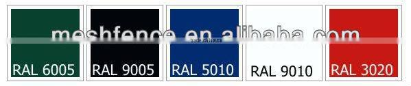 high qality Canada hot-dipped galvanized steel palisade fencing