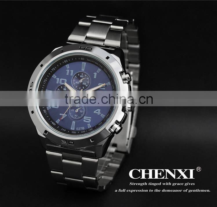 Made In China Factory Price japan movt Quartz watch stainless steel back