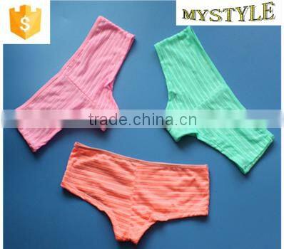2016 The ladies mutiple stripe boxer shorts