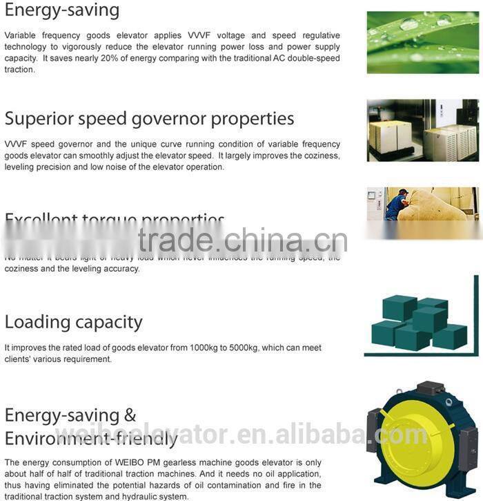 Energy-saving Best Price Small freight lift Wholesale