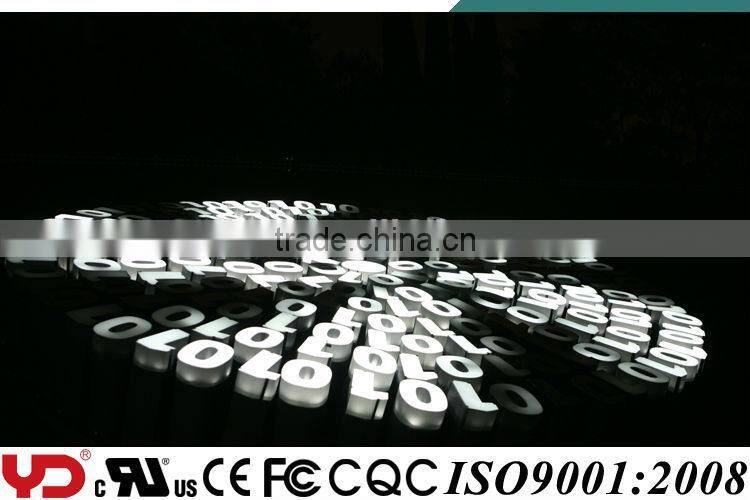 YD LED IP68 V-0 rgb letter sign CE CQC FCC UL