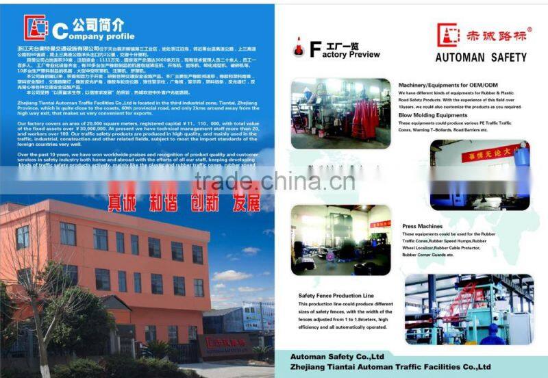 Rubber wheel car stop