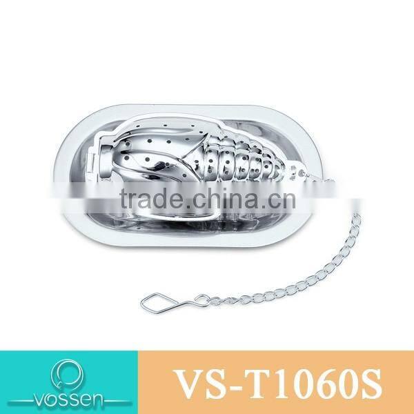 Corn shaped stainless steel tea infuser