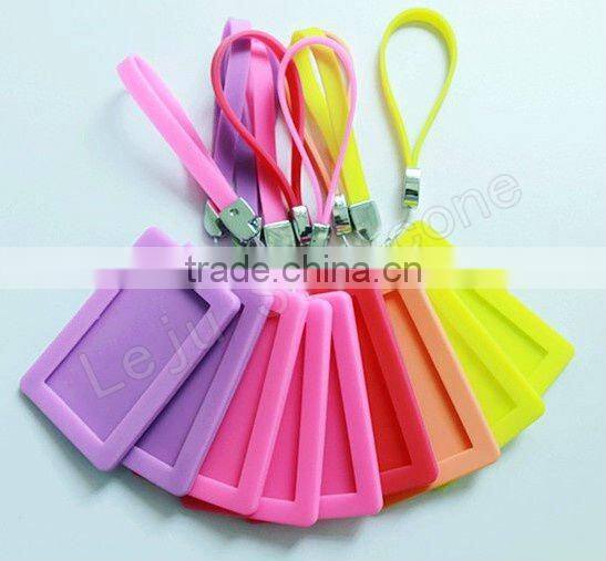 2013 promotional silicone luggage tag for travel