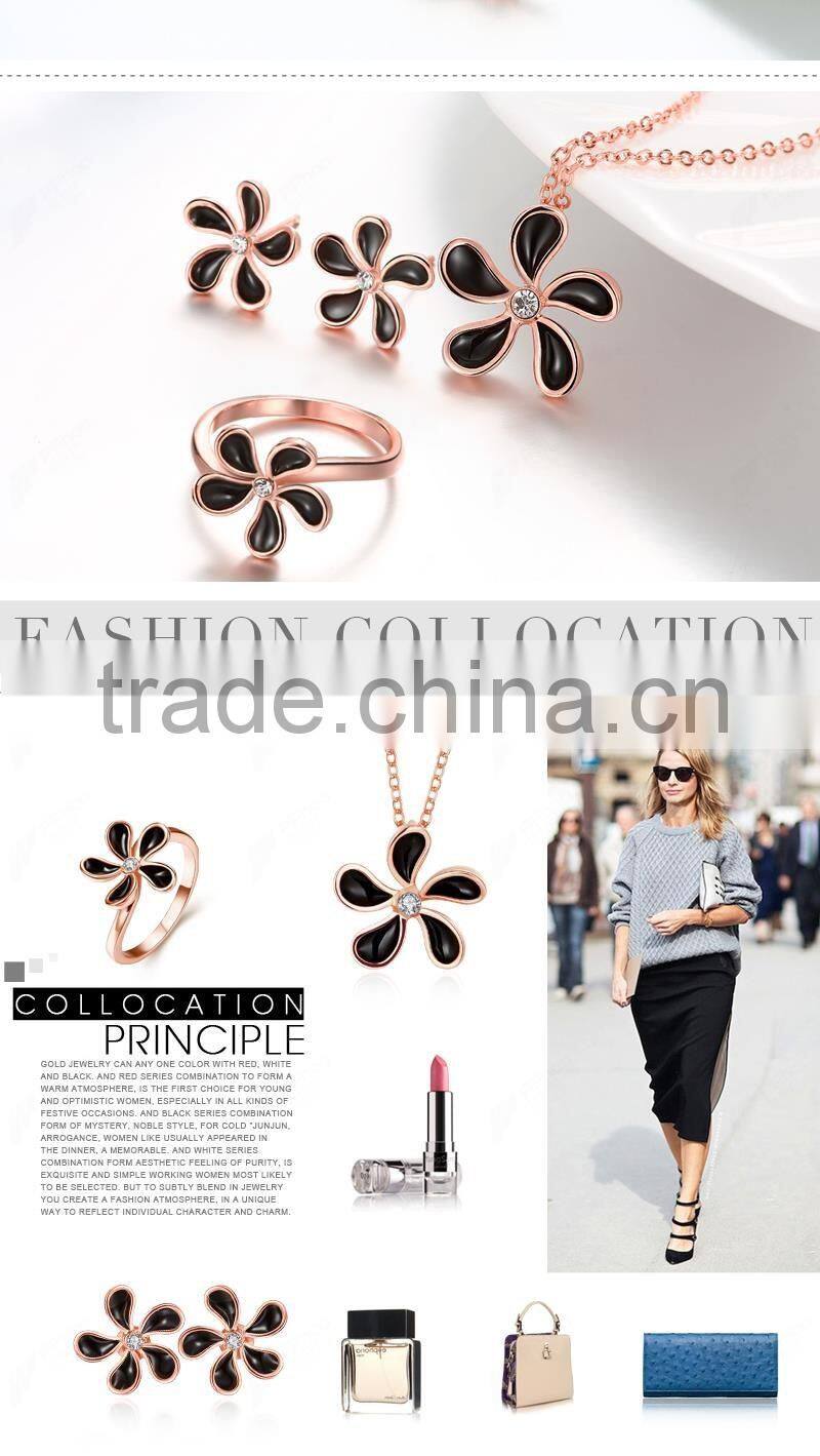 Attractive design jewelry 18K Gold Plating Jewelry Set