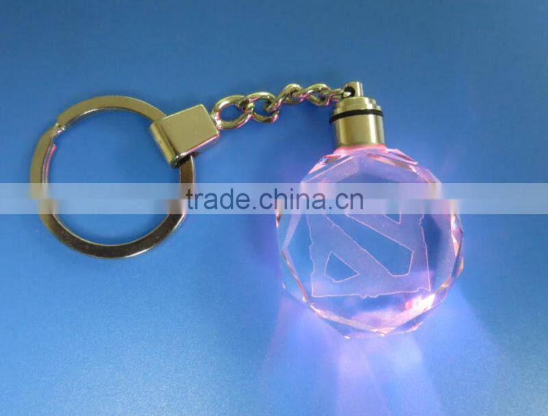 Voice and light of the keychain cat's paw cute key chain for bags LED keyring